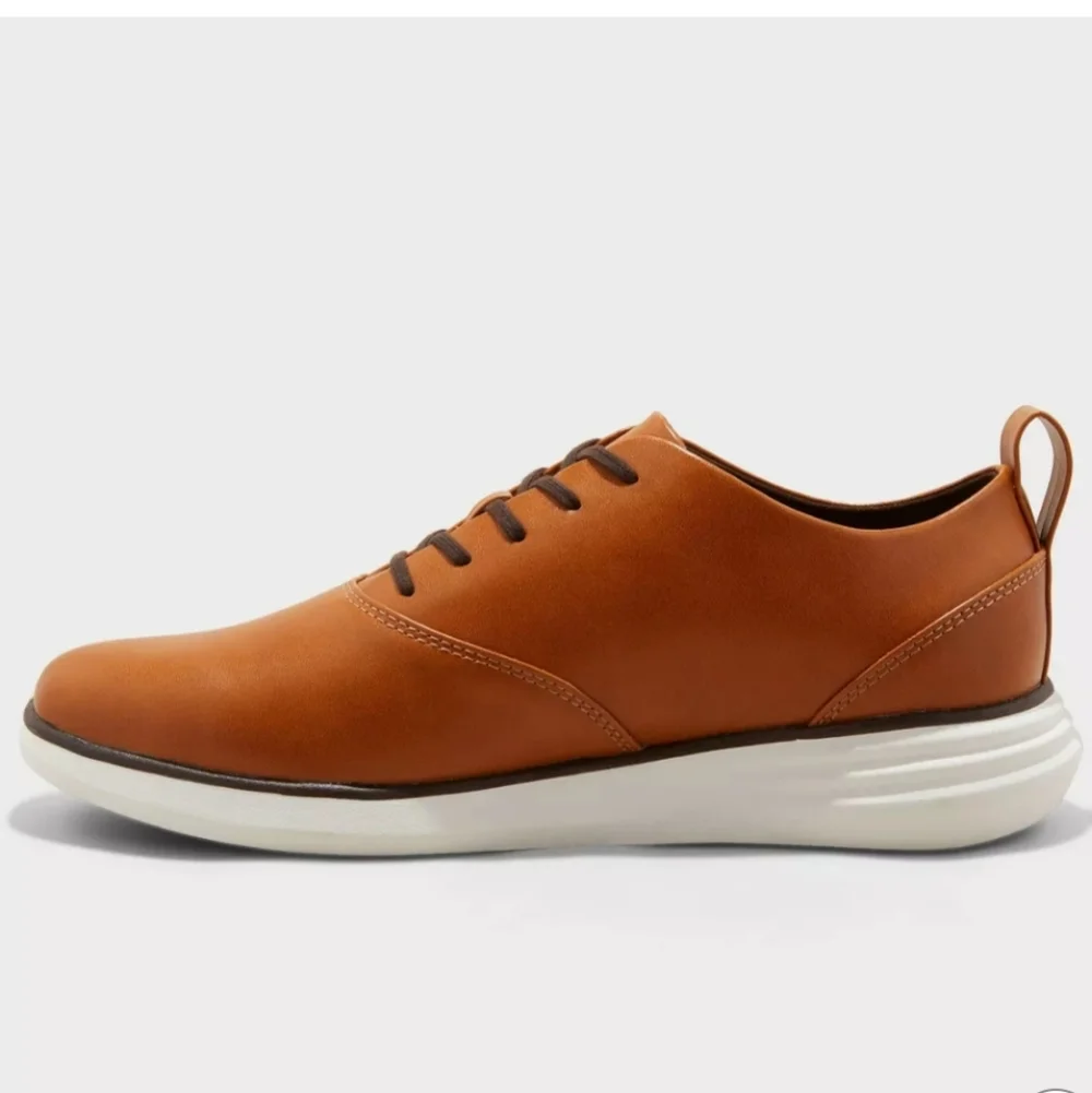 Goodfellow & Co Luis Hybrid Oxford Sneakers - Cognac Size 9